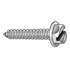 Zoro Select #14 x 3/4 in Hex Washer Head Type Self-Propelled Drive Type