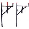 Weather Guard Truck Ladder Rack, Steel, 23 x3x57, Blk/Red