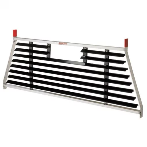 Louvered Cab Protector, Blk/Wht, Stl, 71 In
