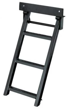 Buyers Products Black Powder Coated Steel Retractable Truck Steps